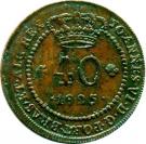 40 Reis - João VI (Lisboa mint)