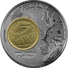 2 000 Dobras / 1 Euro (Spain - 5 Pesetas)