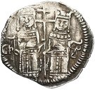 "Cross" Dinar - Stefan Uroš IV Dušan