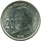 20 Dinara (Nikola Tesla)