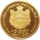 5000 Dinara (Nikola Tesla)