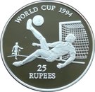 25 Rupees (World Cup Football-1994)