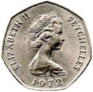 5 Rupees - Elizabeth II (2nd portrait)