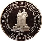 1 Rupee (Queen Mother)