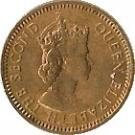 1 Cent - Elizabeth II (1st portrait)