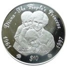 10 Dollars (Princess Diana with young sons)