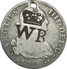 ½ Dollar (Countermarked Coinage)