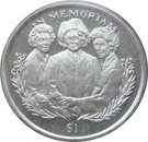 1 Dollar (Queen Mother and Daughters)