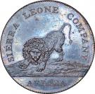 1 Penny (Sierra Leone Company; larger type)