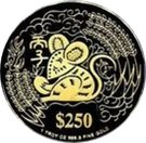 250 Dollars (Year of the Rat)