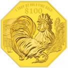 100 Dollars (Year of the Rooster)