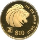 10 Dollars (Gold Bullion)