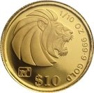 10 Dollars (Gold Bullion)