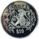 10 Dollars (Year of the Monkey)