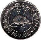 10 Dollars (Year of the Rat)