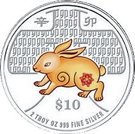 10 Dollars (Year of the Rabbit)