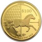 100 Dollars (Year of the Horse)