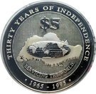 5 Dollars (30th Anniversary of Independence)