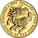 2 Dollars (Gold Bullion)