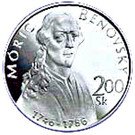 200 Korún (Móric Beňovský)