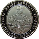 100 Euro (Bratislava Coronations - 275th anniversary of the coronation of Maria Theresa)