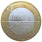 500 Tolarjev (European Year of the Disabled)