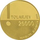 25 000 Tolarjev (European Year of the Disabled)