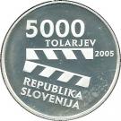 5000 Tolarjev (Centennial of Slovene Film)