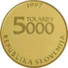 5000 Tolarjev (Žiga Zois)