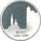 5000 Tolarjev (Town of Bled mention)