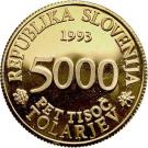 5000 Tolarjev (Academia Operosorum Labacensium)