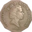 50 Cents - Elizabeth II (3rd portrait; non-magnetic)