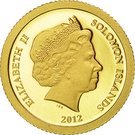 5 Dollars - Elizabeth II (Maya Calendar)