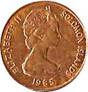 1 Cent - Elizabeth II (2nd portrait)