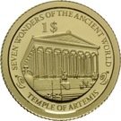 1 Dollar - Elizabeth II (Temple of Artemis at Ephesus)