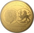 10 Dollars - Elizabeth II (Gold Stater Satyr)