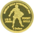 5 Dollars - Elizabeth II (Russian Gold Investment)
