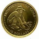 10 Dollars - Elizabeth II (Prospecting for Gold)