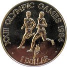 1 Dollar - Elizabeth II (Olympics 1984)