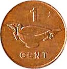 1 Cent - Elizabeth II (2nd portrait)