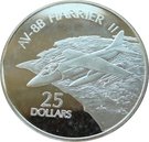 25 Dollars - Elizabeth II (AV-8B Harrier II)