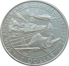 1 Dollar - Elizabeth II (50th Anniversary of the Coral Sea)
