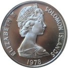 5 Dollars - Elizabeth II (2nd portrait; Silver Set Issue)