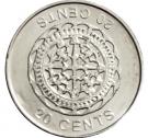 20 Cents - Elizabeth II (4th portrait; Silver Proof Issue)