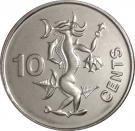 10 Cents - Elizabeth II (3rd portrait; magnetic)