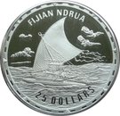 25 Dollars - Elizabeth II (Fijian Ndrua)