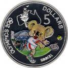 5 Dollars - Elizabeth II (Tennis)