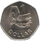 1 Dollar - Elizabeth II (2nd portrait)