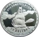 25 Dollars - Elizabeth II (USS Constellation)
