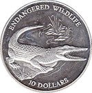 10 Dollars - Elizabeth II (Saltwater Crocodile)